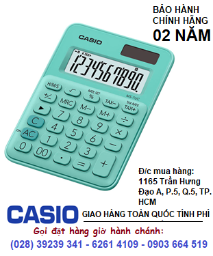 Casio MS-7UC-GN, Máy tính tiền Casio MS-7UC-GN loại 10 số Digits chính hãng| ĐẶT HÀNG 