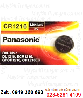 Pin Panasonic CR1216 lithium 3V chính hãng Panasonic Nhật