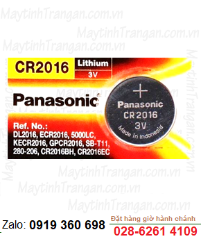Pin Panasonic CR2016 lithium 3V chính hãng Panasonic