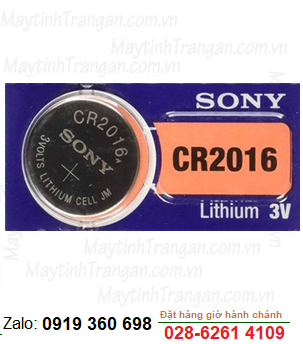 Pin Sony CR2016 lithium 3V chính hãng Sony