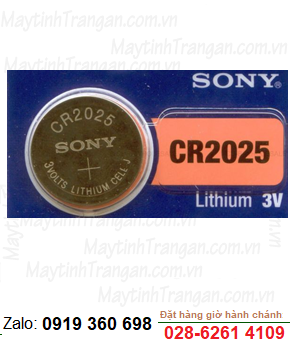 Pin Sony CR2025 lithium 3V chính hãng Sony Nhật