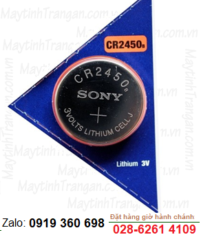 Pin Sony CR2450 lithium 3V chính hãng Sony