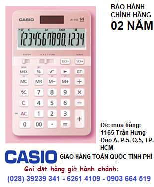 Casio JS-40B-PK; Máy tính tiền Casio JS-40B-PK chính hãng| CÒN HÀNG 