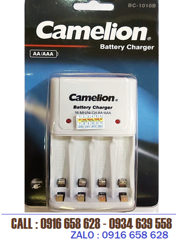 Camelion BC-1010; Máy sạc pin AA, AAA Camelion BC-1010 (loại máy 4 rảnh-sạc được tối đa 4 pin/ 1lần)