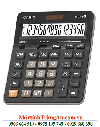 Casio GX-16B, Máy tính tiền Casio GX-16B loại 16 số Digits chính hãng| ĐẶT HÀNG 