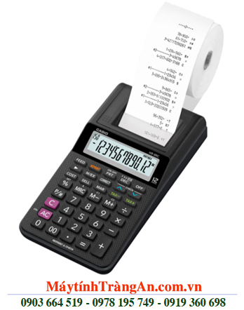 Casio HR-8RC, Máy tính tiền in bill giấy Casio HR-8RC thế hệ mới chính hãng |Bảo hành 5 năm 