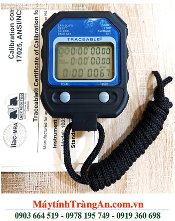 Traceable 1025 _Đồng hồ bấm giây 60 Laps Traceable 1025 ® 60-Memory Stopwatch _ Đã được hiệu chuẩn tại Mỹ _Bảo hành 1 năm