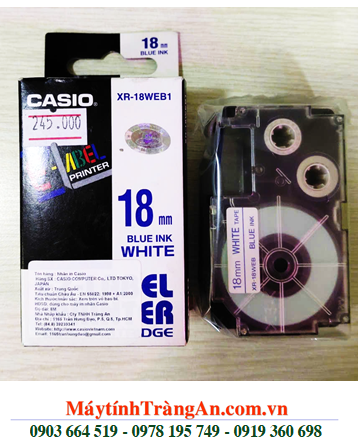 Tape in nhãn CASIO XR-18WEB1