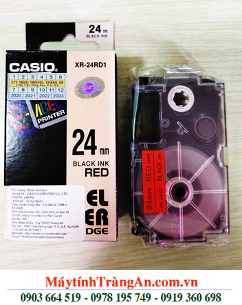 TAPE IN NHÃN CASIO XR-24RD1