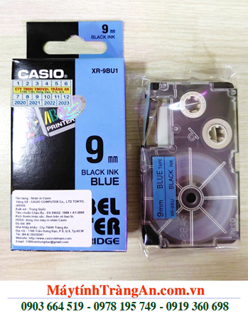 TAPE IN NHÃN CASIO XR-9BU1