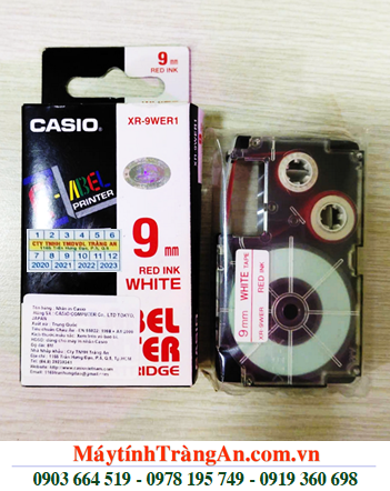 TAPE IN NHÃN CASIO XR-9WER1