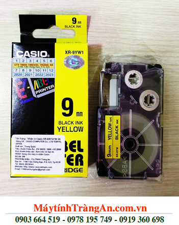 TAPE in nhãn Casio XR-9YW1 