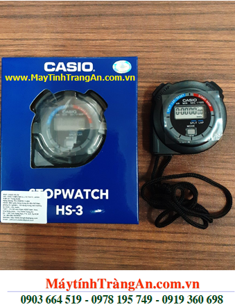 Casio HS-3V, Đồng hồ bấm giờ Casio HS-3V chính hãng _Bảo hành 1 năm| CÒN HÀNG